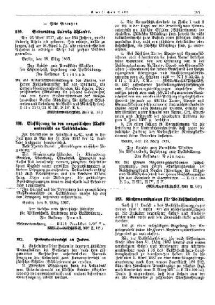 Kirchenamtszulage für Volksschullehrer : [Erziehung] ; [Für Preußen] ; [Amtliche Erlasse] ; [Amtlicher Teil]