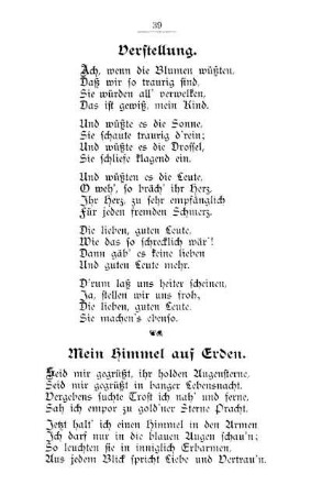 Mein Himmel auf Erden