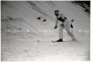 Der 18-km Langlauf der Herren bei der Winterolympiade 1936