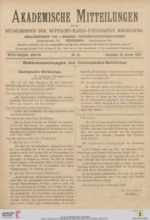 Nr. 13 (28. Januar 1899)