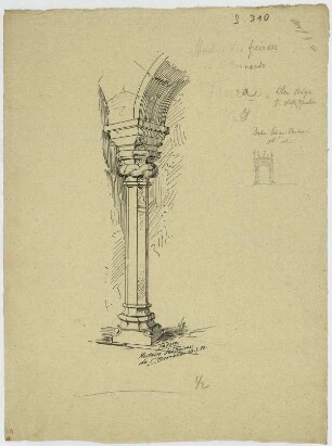 Kloster der Bernhardinerinnen zu Tavira, Säule