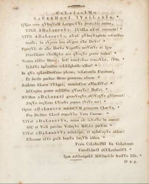 [11.] Celsissimo sacerdoti ivbilario.