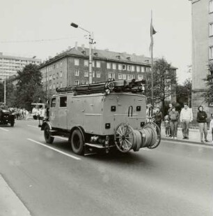 Feuerwehr, Löschfahrzeug, Dresden