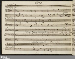 Coro: Santa speme tu sei