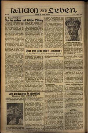 Zweite Ausgabe vom Samstag, den 09. Oktober 1937.