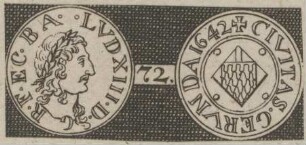 Bildnis von Lvdovicvs XIII., König von Frankreich