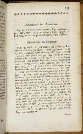 Emendanda in Contextu.