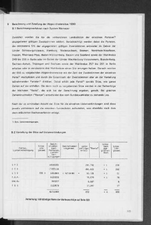 9.1 Berechnungsverfahren nach System Niemeyer