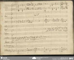 Quintetto: "Per servirla mia Signora"