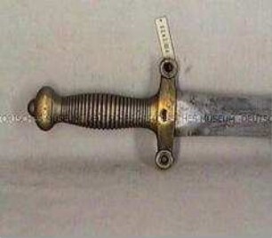 Faschinenmeser für Fußtruppen, Modell 1831, Frankreich