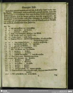 Geneigte Leser