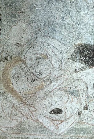 Bildfeld: Beweinung Christi (nur teilweise erhalten)