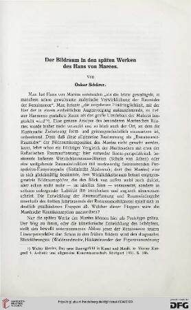 28: Der Bildraum in den späten Werken des Hans von Marées