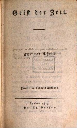 Geist der Zeit, 2