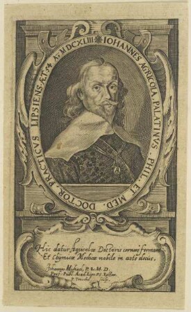 Bildnis des Iohannes Agricola