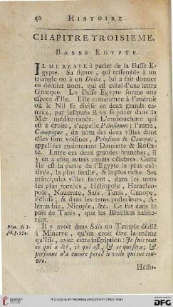 Chapitre troisième: Basse Égypte