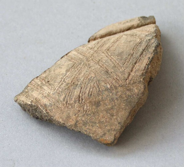 Fragment of a clay vessel