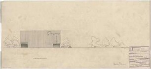 Schneider - Esleben, Paul; Düsseldorf, Grafenberger Allee 258; Haniel-Garage, Großgarage und Personalgebäude - Hauptgebäude (Ansicht)