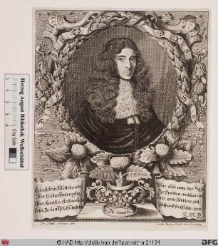 Bildnis Caspar Stieler (1705 von)