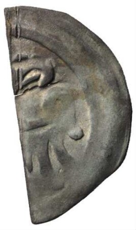 Fundmünze, Denar, um 1280