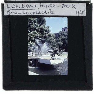 London, Hyde Park, Joy of Life Fountain