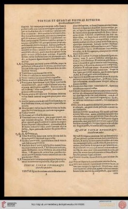 Tertiae figurae eiusdemque characterum index