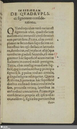 De Quadruplici signorum consideratione