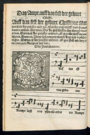 Das Invitatorium.