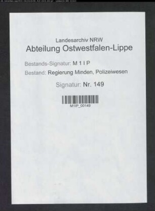 Prüfung und Aufhebung veralteter Polizeiverordnungen im Kreis Halle