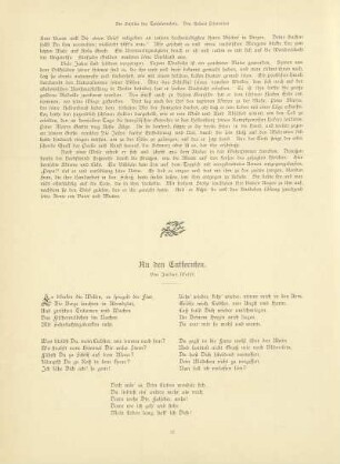An den Entfernten. Julius Wolff
