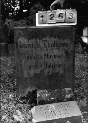 Grabstein 1253 [Hahn S.212 Grab-Nr. 1867]