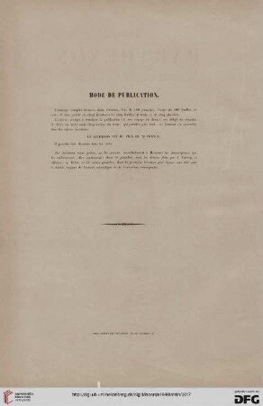 Mode de Publication