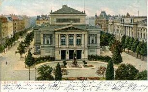 Leipzig: Partie am Konzerthause