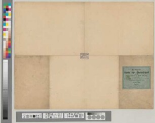 H. Kiepert's Karte von Deutschland nach den Friedensschlüssen zu Berlin und Prag (August 1866) : mit Bezeichnung der früheren Grenzen, sowie der neuen Erwerbungen des Preussischen Staats
