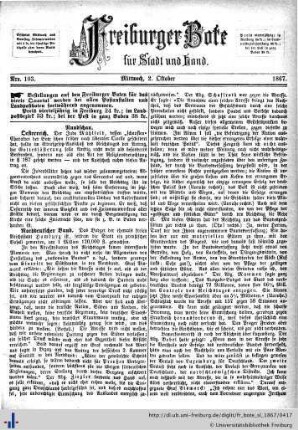 Nr. 103-111, Oktober 1867