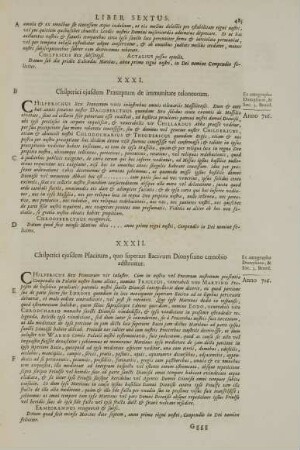 XXXII. Chilperici ejusdem Placitum, quo superius Bacivum Dionysiano coenobio adstruitur.