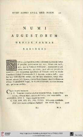 Numi Augustorum mediae formae rariores