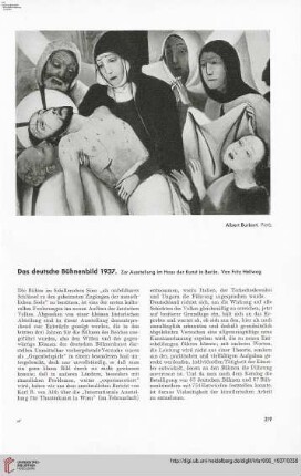 52: Das Deutsche Bühnenbild 1937 : zur Ausstellung im Haus der Kunst in Berlin