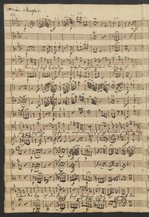 3. Aria (B): Dir sing ich froh, erstandner Fürst