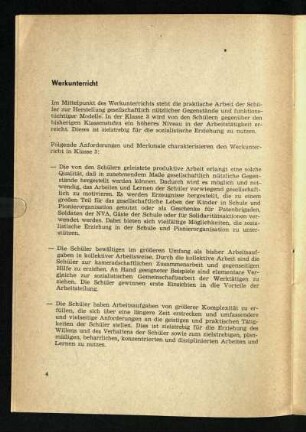 Werkunterricht
