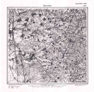 Königlich Preußische Landes-Aufnahme 1893 - 2844 Burscheid Neuaufnahme (4908)