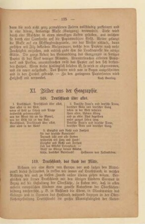 XI. Bilder aus der Geographie