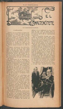 El anacronópete : PBT novelesco