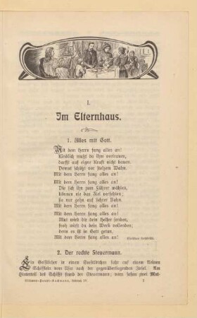 I. Im Elternhaus