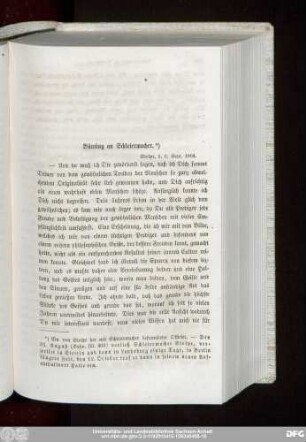 Bünting an Schleiermacher. Stolpe, d. 6. Sept. 1804.