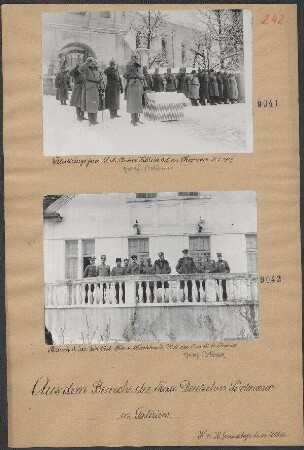 Geburtstagsfeier S.M. Kaiser Wilhelm II in Chodorow