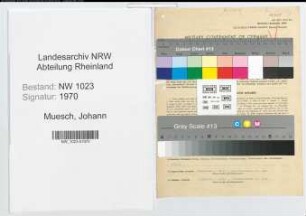 Entnazifizierung Johann Muesch , geb. 04.04.1906 (Geschaeftsfuehrer)