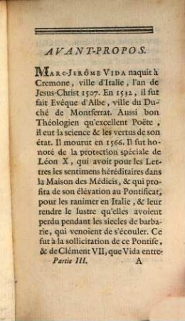 Les Quatre Poëtiques: D'Aristote, D'Horace, De Vida, De Despréaux, 2,[1]. Art Poetique De Vida