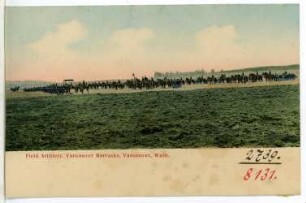 Vancouver, Washington. Field Artillery, Vancouver Barracks