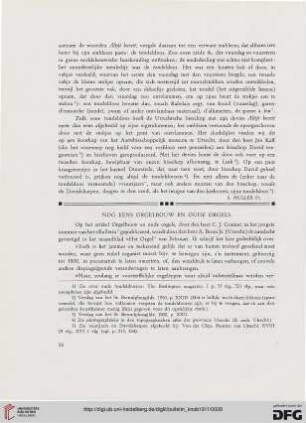 2.Ser. 4.1911: Nog eens orgelbouw en oude orgels